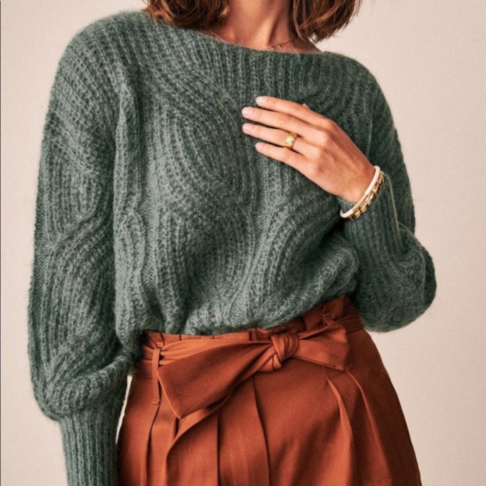 Sezane Giselle in Sage NWT